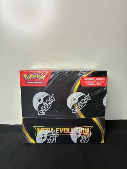 Pokemon TCG Mega Evolution Enhanced Sealed Booster Box 36 Packs + Promo Card New - Image 1