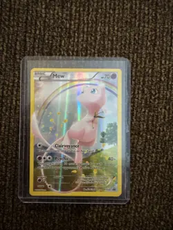 Mew XY110 XY Black Star Promo Holo Foil Pokemon TCG Card LP Condition - Image 2