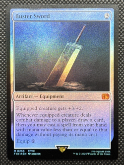 Magic: The Gathering x Final Fantasy - Buster Sword M0255 Foil - Image 1