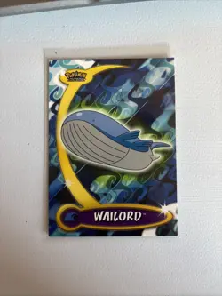 Wailord #84 Pokemon Advanced Challenge Topps Card Non-Foil 2004 Lightly Played - Image 1
