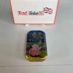 Pokemon TCG: Mega Evolution Ascended Heroes Mini Tin: Clefairy & Chikorita NEW - Image 1