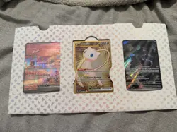 Pokemon TCG 151 UPC Promo Set Mew 053, Mewtwo 052, Metal Mew 205 New Sealed - Image 1
