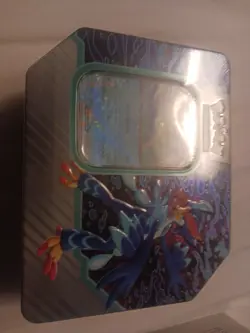 Pokemon TCG Paldea Partners Tin - Quaquaval Ex - 5 Pokemon TCG Booster Packs - Image 1
