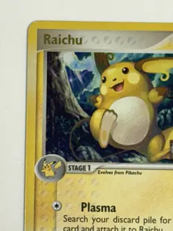 Pokemon TCG Raichu 12/108 Power Keepers Reverse Holo Stamp - Image 2