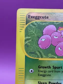 Pokemon Exeggcute 76/147 Reverse Holo Aquapolis e-Reader Rare Vintage Raw - Image 2