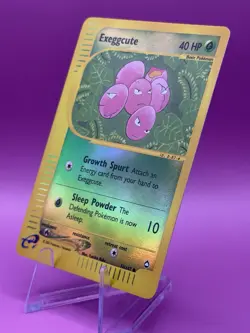 Pokemon Exeggcute 76/147 Reverse Holo Aquapolis e-Reader Rare Vintage Raw - Image 4