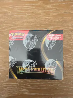 Factory Sealed Pokemon Mega Evolution Enhanced Booster Box Brand New With Topper - Image 1