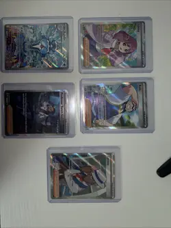 Pokemon TCG Illustration Rare Card / Trainer Card Lot Of 5 - Image 1