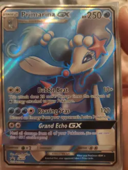 Primarina GX Promo Holo SM39 SM Set 250 HP Stage 2 Pokemon TCG 2017 - Image 1