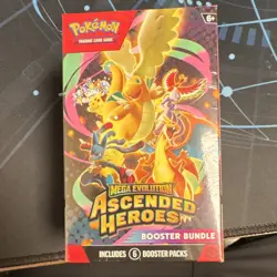 Pokemon TCG Mega Evolution Ascended Heroes Booster bundle English SEALED - Image 1