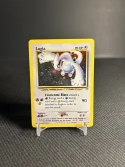 Pokemon TCG Lugia 9/111 Neo Genesis Holo MP - Image 1