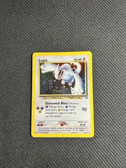 Pokemon TCG Lugia 9/111 Neo Genesis Holo MP - Image 3