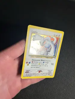 Pokemon TCG Lugia 9/111 Neo Genesis Holo MP - Image 4
