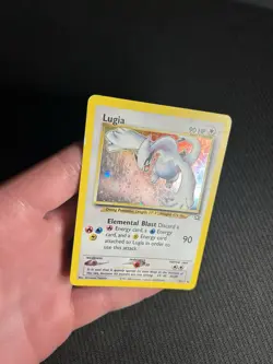 Pokemon TCG Lugia 9/111 Neo Genesis Holo MP - Image 5