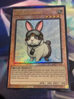 Yu-Gi-Oh! TCG Rescue Rabbit RA02-EN008 Ultimate Rare 1st Edition NM/M - Image 1