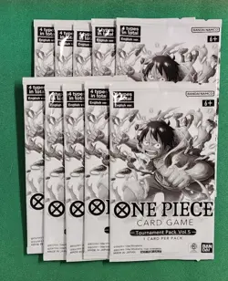 One Piece Tournament Pack Vol 5 Promo Sealed X 10 with Free Shipping - Image 1