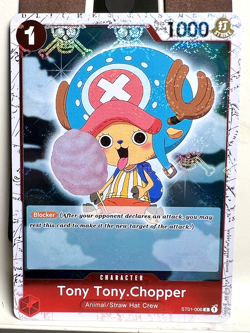 One Piece TCG Tony Tony.Chopper ST01-006 Jolly Roger Foil The Best - Image 1