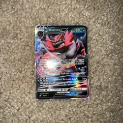 Incineroar GX Pokemon Card - Darkest Tornado GX Attack - Image 1