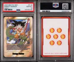 Dragon Ball Super Card Game Fusion World Energy Marker Gold Son Goku #E-42 - Image 3