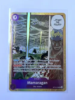 Mamaragan SR OP15-078 Adventure On Kami’s Island | One Piece Card - Image 1