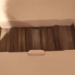 Collectible Card Game Mixed Card Lot in Storage Box (Standard Size, Card Stock) - Image 1