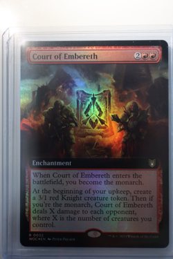 MTG Wilds of Eldraine - Court of Embereth Extended FOIL Ver. - Image 1