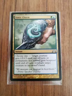 Mtg Magic The Gathering Simic Charm NM Gatecrash #195 - Image 1
