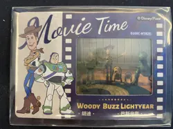 Woody Buzz 2023 Card Fun Disney 100 Carnival Series Movie Time Lenticular 3D MTR - Image 1