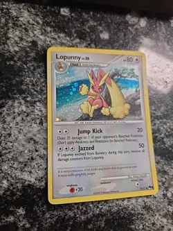 Pokemon TCG - Lopunny - 9/17 POP Series 9 - 2009 Holo -LP - Image 2