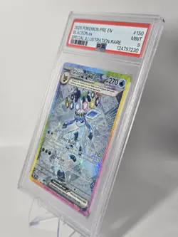 Glaceon ex 150/131 Sv: Prismatic Evolutions Holo SIR Pokemon - PSA 9 - Image 4