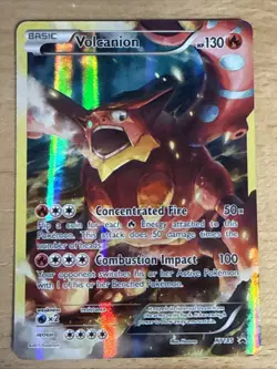 Pokemon TCG Volcanion XY XY185 Holo Promo Promo - Image 1