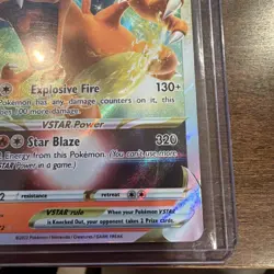 Pokemon Charizard VSTAR 018/172 Brilliant Stars Ultra Rare Holo NM - Image 5
