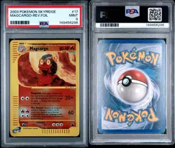 Magcargo 17/144 Pokemon Skyridge Reverse Holo PSA 9 Mint - Image 1