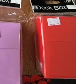 Ultra Pro Deck Box Red. New. - Image 1