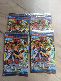 4 X Yu-Gi-Oh! Legacy of Darkness Booster Packs 1st Edition (LOD) New & Sealed - Image 1