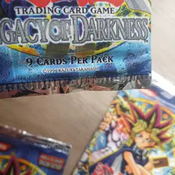 4 X Yu-Gi-Oh! Legacy of Darkness Booster Packs 1st Edition (LOD) New & Sealed - Image 3