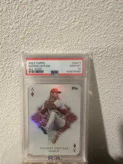 2023 Topps Series 1 - All Aces Shohei Ohtani #AA-11 PSA 10 Gem Mint!!! - Image 1