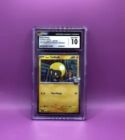 Pokemon Iono's Tadbulb 052/159 Journey Together Promo CGC 10 TCG Card - Image 2