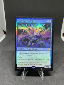 High Fae Trickster Foundations Foil MTG 0040 MP - Image 1