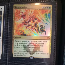 Perennation Tarkir Dragonstorm Foil MTG NM - Image 1