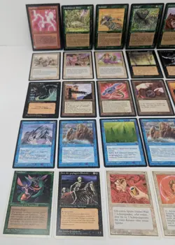Renaissance & 4th Edition German 45 Card Lot- Magic MTG - Ball Lightning & More! - Image 2