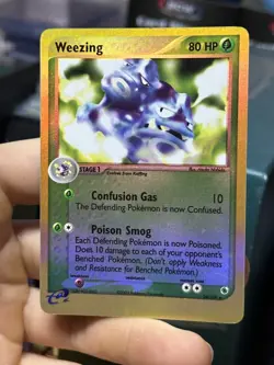 Weezing 24/109 EX Ruby Sapphire 2003 Reverse Rare Holo e-Series Pokemon Card TCG - Image 3