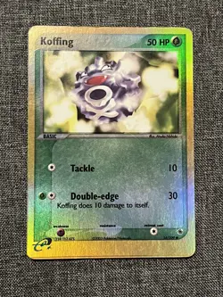 Koffing 24/109 Ruby and Sapphire Reverse Holo Pokemon TCG - Image 1