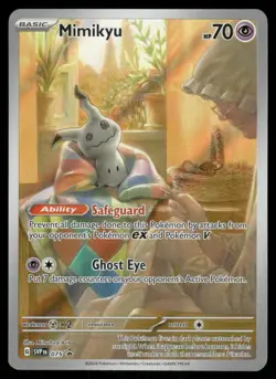 Pokemon Cards Mimikyu 075 Scarlet & Violet Holo Promo NM - Image 1