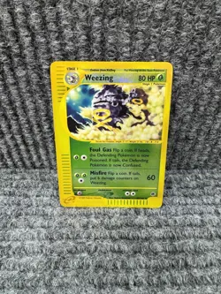 Weezing - 32/165 - Holo Rare Expedition Base Set - Pokemon Card - Image 1