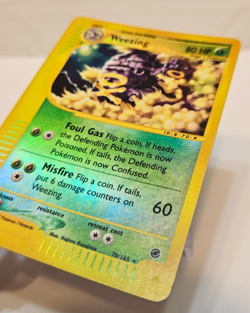 Weezing 70/165 Reverse Holo Rare Expedition Pokemon 1511 - Image 2