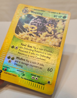 Weezing 70/165 Reverse Holo Rare Expedition Pokemon 1511 - Image 3