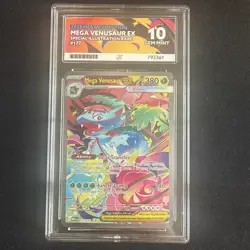 Pokemon TCG Mega Evolution Mega Venusaur EX SIR 177/132 English Ace 10 - Image 1
