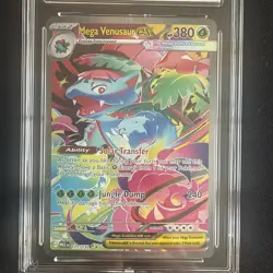Pokemon TCG Mega Evolution Mega Venusaur EX SIR 177/132 English Ace 10 - Image 2