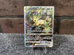 Pokemon TCG Leafeon VSTAR Crown Zenith Holo Ultra Rare GG35/GG70 NM - Image 1